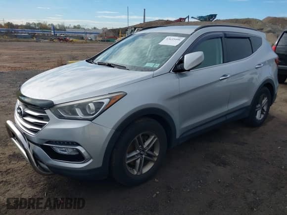 ✅ 2017 Hyundai Santa Fe 2.4L • VIN: 5XYZUDLB2HG409316 • Лот: 43635496. Опубликован ранее на IAAI с пробегом 122 173 миль. Бесплатный доступ к архиву аукционных продаж из США и подробный отчёт об истории автомобиля на DreamBid. Изображение 2.