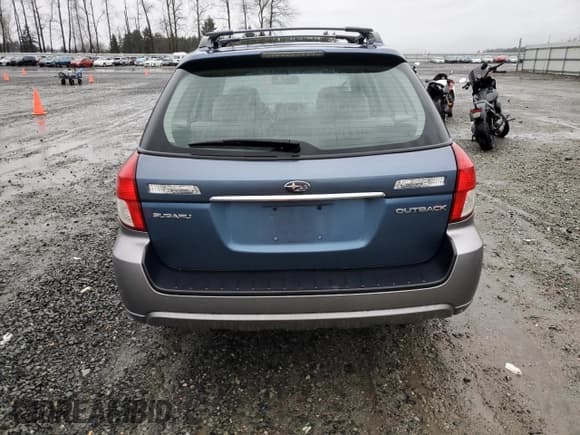 ✅ 2008 Subaru Outback Limited • VIN: 4S4BP62C487301500 • Lot: 46377515. Listed on Copart with 115,486 mi. Free auction sales archive from the USA and detailed vehicle history report at DreamBid. Image 6.