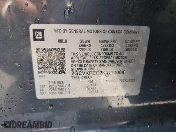 ✅ 2019 Chevrolet Silverado 1500 LT • VIN: 2GCVKPEC2K1114004 • Lot: 60217545. Wystawiony na Copart z przebiegiem 171 328 mil. Bezpłatny archiwum sprzedaży aukcyjnych z USA i szczegółowy raport historii pojazdu na DreamBid. Zdjęcie 12.