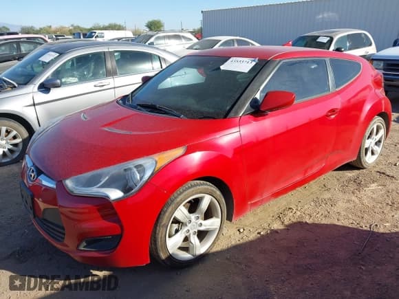 ✅ 2014 Hyundai Veloster • VIN: KMHTC6AD8EU190120 • Lot: 43533713. Wystawiony na IAAI z przebiegiem 98 893 mil. Bezpłatny archiwum sprzedaży aukcyjnych z USA i szczegółowy raport historii pojazdu na DreamBid. Zdjęcie 2.