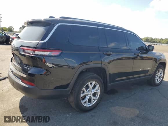 2023 Jeep Grand Cherokee Limited with VIN 1C4RJKBG7P8805516, listed as a Copart auction lot 80467835 with 36,342 mi miles and Salvage title. Bid and sale history available at DreamBid. Image 3.