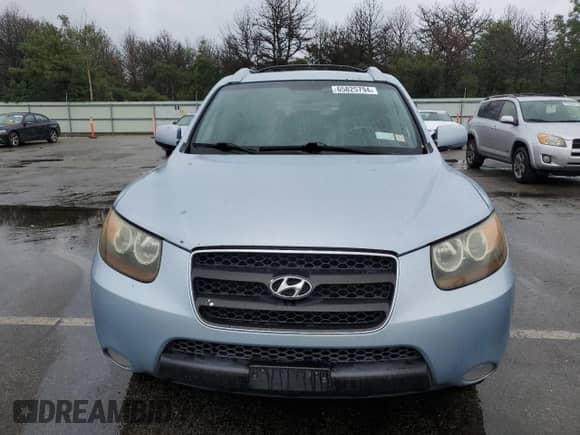 2007 Hyundai Santa Fe SE с VIN 5NMSH73E67H038599, выставлен на аукционе Copart как лот 65825794 с пробегом 165 405 миль миль и Списание • Salvage title. История ставок и продаж доступна на DreamBid. Изображение 5.