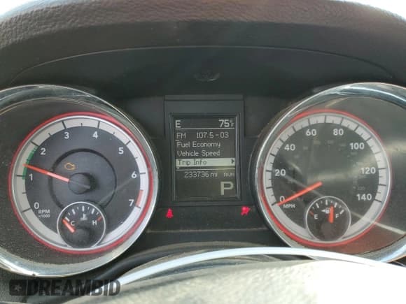 ✅ 2013 Dodge Durango SXT • VIN: 1C4RDJAG2DC575265 • Lot: 81442895. Listed on Copart with 233,736 mi. Free auction sales archive from the USA and detailed vehicle history report at DreamBid. Image 9.