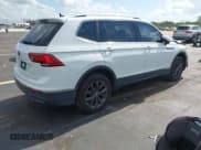 ✅ 2022 Volkswagen Tiguan SE • VIN: 3VV3B7AX1NM042582 • Lot: 43073057. Listed on IAAI with 28,724 mi. Free auction sales archive from the USA and detailed vehicle history report at DreamBid. Image 4.