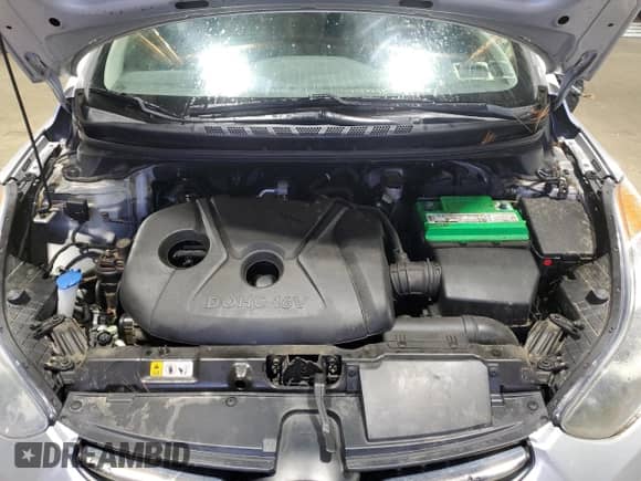 2013 Hyundai Elantra GLS with VIN 5NPDH4AE4DH355449, listed as a Copart auction lot 89812225 with 144,682 mi miles and Salvage title. Bid and sale history available at DreamBid. Image 11.