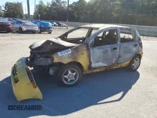 2004 Chevrolet Aveo z VIN KL1TD62634B144021, wystawiony jako Copart lot #75737624 z przebiegiem Nie podano mil oraz Nie do naprawy • Non repairable. Historia ofert i sprzedaży dostępna na DreamBid. Obrazek 1.