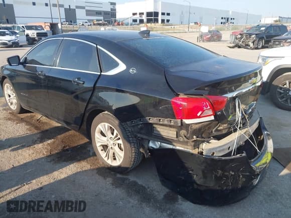 ✅ 2015 Chevrolet Impala LT • VIN: 2G1125S35F9213438 • Lot: 43168435. Listed on IAAI with 217,381 mi. Free auction sales archive from the USA and detailed vehicle history report at DreamBid. Image 3.