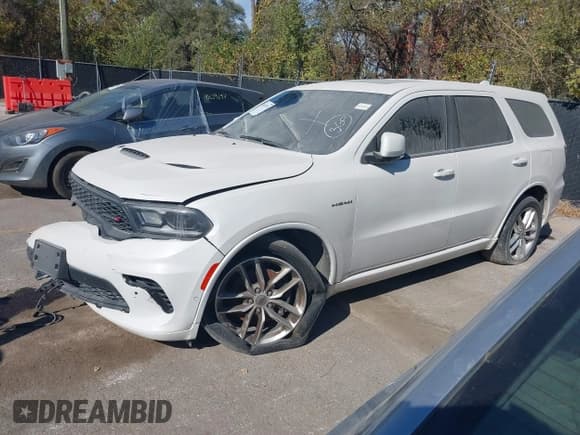 ✅ 2021 Dodge Durango R/T • VIN: 1C4SDJCT5MC573649 • Lot: 40287973. Listed on IAAI with Not provided. Free auction sales archive from the USA and detailed vehicle history report at DreamBid. Image 2.