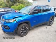 ✅ 2022 Jeep Compass Limited • VIN: 3C4NJDCB8NT200478 • Lot: 43058140. Listed on IAAI with 46,960 mi. Free auction sales archive from the USA and detailed vehicle history report at DreamBid. Image 17.