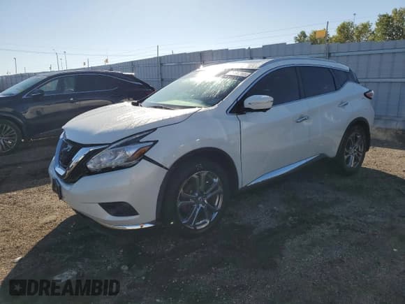 ✅ 2015 Nissan Murano SL • VIN: 5N1AZ2MH7FN250168 • Lot: 85192565. Listed on Copart with 109,115 mi. Free auction sales archive from the USA and detailed vehicle history report at DreamBid. Image 1.