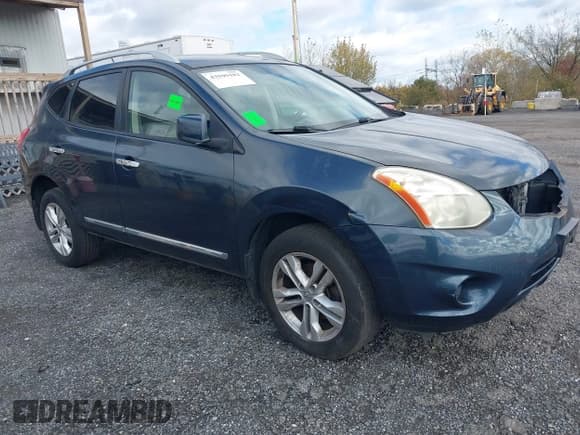 ✅ 2013 Nissan Rogue S • VIN: JN8AS5MV7DW641574 • Lot: 43595182. Wystawiony na IAAI z przebiegiem 88 190 mil. Bezpłatny archiwum sprzedaży aukcyjnych z USA i szczegółowy raport historii pojazdu na DreamBid. Zdjęcie 1.