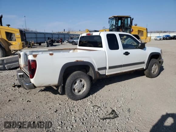 ✅ 2007 Chevrolet Colorado Work Truck • VIN: 1GCDT19E078145662 • Лот: 53183955. Опубликован ранее на Copart с пробегом 222 723 миль. Бесплатный доступ к архиву аукционных продаж из США и подробный отчёт об истории автомобиля на DreamBid. Изображение 3.
