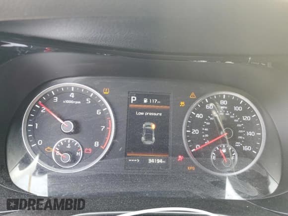 ✅ 2022 Kia K5 GT • VIN: 5XXG44J86NG134306 • Лот: 70328825. Опубликован ранее на Copart с пробегом 34 194 миль. Бесплатный доступ к архиву аукционных продаж из США и подробный отчёт об истории автомобиля на DreamBid. Изображение 9.