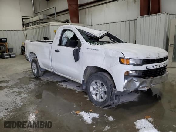 ✅ 2022 Chevrolet Silverado 1500 Work Truck • VIN: 3GCNWAED7NG195104 • Lot: 92427415. Wystawiony na Copart z przebiegiem Nie podano. Bezpłatny archiwum sprzedaży aukcyjnych z USA i szczegółowy raport historii pojazdu na DreamBid. Zdjęcie 4.