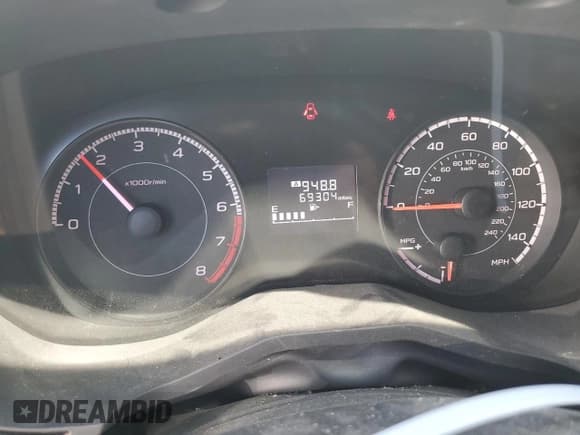 ✅ 2020 Subaru Impreza • VIN: 4S3GTAA63L1715951 • Lot: 69260055. Listed on Copart with 69,304 mi. Free auction sales archive from the USA and detailed vehicle history report at DreamBid. Image 9.