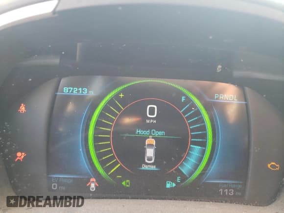 ✅ 2017 Chevrolet Volt LT • VIN: 1G1RA6S5XHU198602 • Lot: 36826304. Wystawiony na Copart z przebiegiem 87 213 mil. Bezpłatny archiwum sprzedaży aukcyjnych z USA i szczegółowy raport historii pojazdu na DreamBid. Zdjęcie 9.