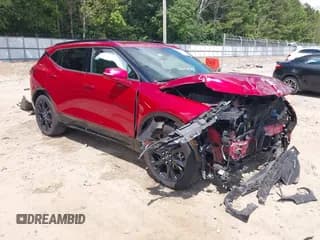 ✅ 2021 Chevrolet Blazer RS • VIN: 3GNKBERS2MS535714 • Lot: 42640286. Listed on IAAI with 81,323 mi. Free auction sales archive from the USA and detailed vehicle history report at DreamBid. Image 1.