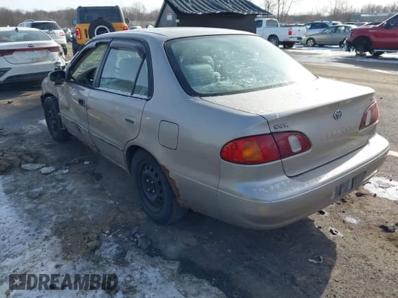 ✅ 2000 Toyota Corolla VE • VIN: 2T1BR12E4YC364551 • Лот: 43865745. Опубликован ранее на IAAI с пробегом 192 249 миль. Бесплатный доступ к архиву аукционных продаж из США и подробный отчёт об истории автомобиля на DreamBid. Изображение 3.