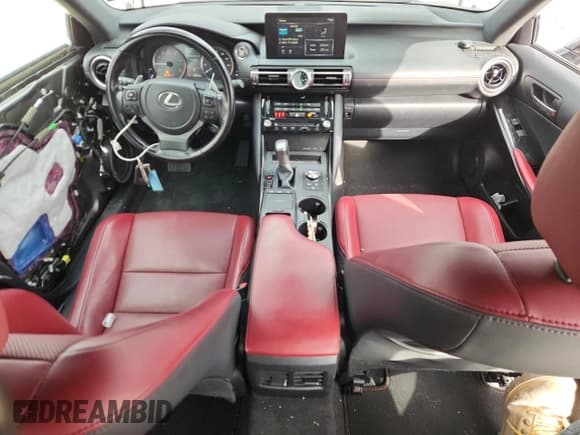 ✅ 2022 Lexus IS 300 • VIN: JTHAA1D29N5121413 • Lot: 91991055. Listed on Copart with 54,652 mi. Free auction sales archive from the USA and detailed vehicle history report at DreamBid. Image 8.