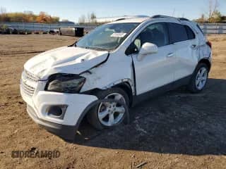 2016 Chevrolet Trax LTZ с VIN 3GNCJMSB2GL205131, выставлен на аукционе Copart как лот 81666805 с пробегом 87 051 миль миль и Списание • Salvage title. История ставок и продаж доступна на DreamBid. Изображение 1.