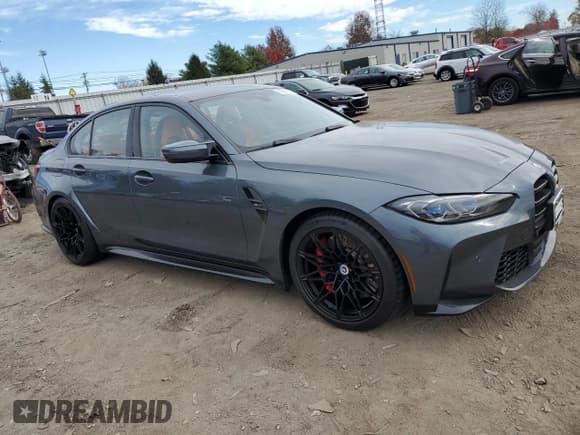 ✅ 2023 BMW M3 • VIN: WBS53AY04PFN87326 • Lot: 91688705. Listed on Copart with 13,596 mi. Free auction sales archive from the USA and detailed vehicle history report at DreamBid. Image 4.