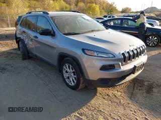 ✅ 2016 Jeep Cherokee Sport • VIN: 1C4PJMAS5GW235584 • Лот: 43608062. Опубликован ранее на IAAI с пробегом 142 917 миль. Бесплатный доступ к архиву аукционных продаж из США и подробный отчёт об истории автомобиля на DreamBid. Изображение 1.