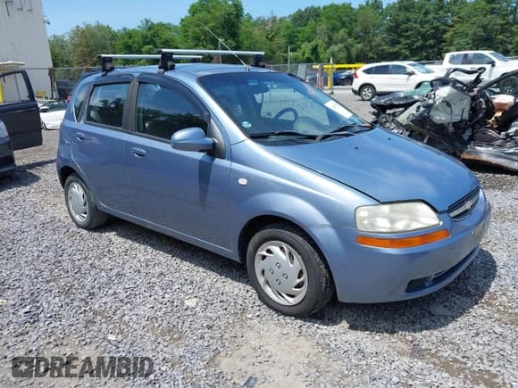 ✅ 2006 Chevrolet Aveo LS • VIN: KL1TD666X6B567451 • Lot: 42645774. Wystawiony na IAAI z przebiegiem 124 033 mil. Bezpłatny archiwum sprzedaży aukcyjnych z USA i szczegółowy raport historii pojazdu na DreamBid. Zdjęcie 1.
