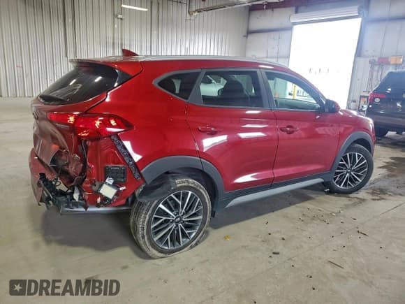 ✅ 2021 Hyundai Tucson Ultimate • VIN: KM8J3CAL3MU406256 • Lot: 94074285. Listed on Copart with 39,410 mi. Free auction sales archive from the USA and detailed vehicle history report at DreamBid. Image 3.