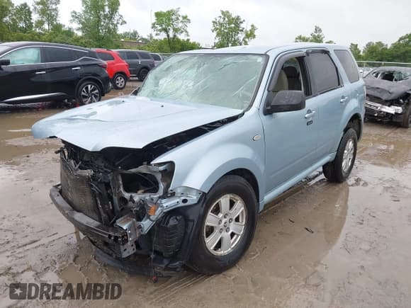 ✅ 2009 Mercury Mariner • VIN: 4M2CU81789KJ04176 • Lot: 42553507. Listed on IAAI with 98,424 mi. Free auction sales archive from the USA and detailed vehicle history report at DreamBid. Image 2.