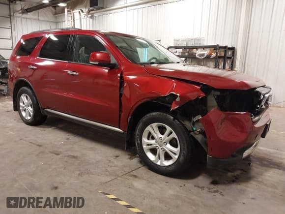 ✅ 2013 Dodge Durango Crew • VIN: 1C4RDJDG3DC564822 • Lot: 43260673. Wystawiony na IAAI z przebiegiem 163 703 mil. Bezpłatny archiwum sprzedaży aukcyjnych z USA i szczegółowy raport historii pojazdu na DreamBid. Zdjęcie 1.