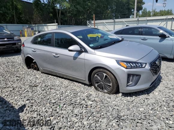 ✅ 2022 Hyundai Ioniq SEL • VIN: KMHC75LD0NU282687 • Lot: 66460035. Listed on Copart with 41,993 mi. Free auction sales archive from the USA and detailed vehicle history report at DreamBid. Image 4.