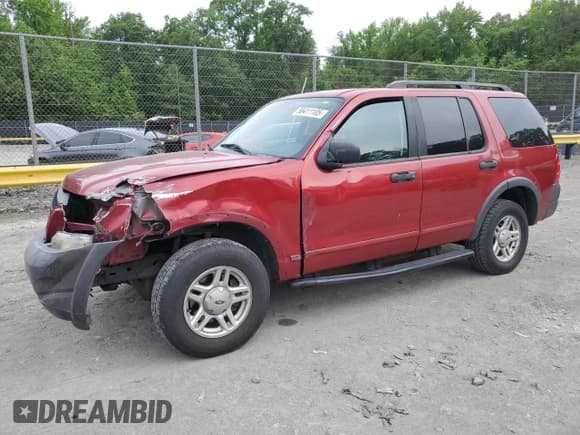 ✅ 2003 Ford Explorer XLS • VIN: 1FMZU72K33UA35210 • Lot: 58411105. Listed on Copart with 229,212 mi. Free auction sales archive from the USA and detailed vehicle history report at DreamBid. Image 1.
