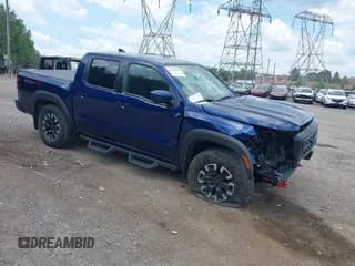 ✅ 2023 Nissan Frontier SV • VIN: 1N6ED1EK2PN621809 • Lot: 42791265. Listed on IAAI with 11,305 mi. Free auction sales archive from the USA and detailed vehicle history report at DreamBid. Image 1.