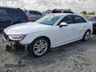 ✅ 2023 Audi A4 S line Premium Plus • VIN: WAUEAAF49PN011320 • Lot: 81150695. Listed on Copart with 42,731 mi. Free auction sales archive from the USA and detailed vehicle history report at DreamBid. Image 1.