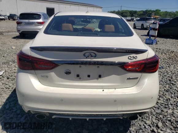 ✅ 2021 Infiniti Q50 Signature Edition • VIN: JN1EV7CR1MM754889 • Lot: 60595224. Listed on Copart with 29,087 mi. Free auction sales archive from the USA and detailed vehicle history report at DreamBid. Image 6.