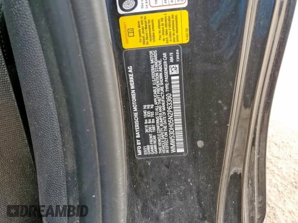 ✅ 2022 MINI Hardtop Cooper S • VIN: WMW53DH05N2P63360 • Lot: 61987265. Listed on Copart with 38,903 mi. Free auction sales archive from the USA and detailed vehicle history report at DreamBid. Image 12.