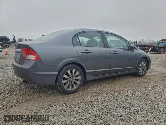 ✅ 2009 Honda Civic EX • VIN: 19XFA16809E018061 • Lot: 93534375. Listed on Copart with 188,425 mi. Free auction sales archive from the USA and detailed vehicle history report at DreamBid. Image 3.