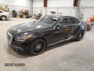 ✅ 2016 Hyundai Genesis 3.8L • VIN: KMHGN4JE7GU113086 • Lot: 88981705. Wystawiony na Copart z przebiegiem 85 605 mil. Bezpłatny archiwum sprzedaży aukcyjnych z USA i szczegółowy raport historii pojazdu na DreamBid. Zdjęcie 1.