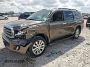 ✅ 2013 Toyota Sequoia Limited • VIN: 5TDKY5G18DS044537 • Lot: 81647315. Listed on Copart with 267,539 mi. Free auction sales archive from the USA and detailed vehicle history report at DreamBid. Image 1.