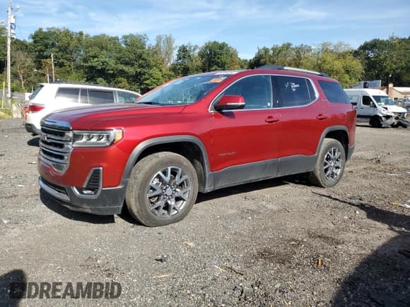 ✅ 2023 GMC Acadia SLT • VIN: 1GKKNML46PZ250143 • Лот: 85300295. Опубликован ранее на Copart с пробегом 63 368 миль. Бесплатный доступ к архиву аукционных продаж из США и подробный отчёт об истории автомобиля на DreamBid. Изображение 1.