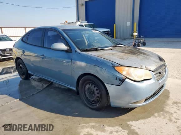 2007 Hyundai Elantra GLS z VIN KMHDU46D17U243354, wystawiony jako Copart lot #84897715 z przebiegiem 200 687 mil mil oraz Szkoda całkowita • Salvage title. Historia ofert i sprzedaży dostępna na DreamBid. Obrazek 4.