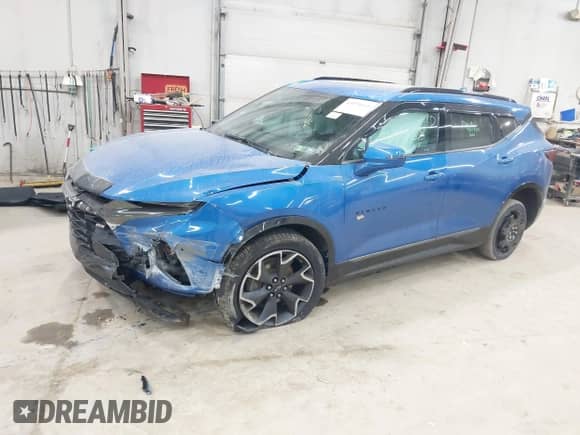 2020 Chevrolet Blazer RS z VIN 3GNKBERS6LS727071, wystawiony jako IAAI lot #43191668 z przebiegiem 69 556 mil mil oraz . Historia ofert i sprzedaży dostępna na DreamBid. Obrazek 15.