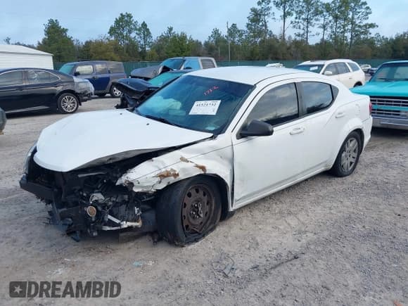 ✅ 2012 Dodge Avenger SE • VIN: 1C3CDZAB7CN324676 • Лот: 41521732. Опубликован ранее на IAAI с пробегом 244 568 миль. Бесплатный доступ к архиву аукционных продаж из США и подробный отчёт об истории автомобиля на DreamBid. Изображение 2.