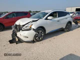 2016 Nissan Murano SL with VIN 5N1AZ2MG5GN162275, listed as a Copart auction lot 69775205 with 118,673 mi miles and Salvage title. Bid and sale history available at DreamBid. Image 1.