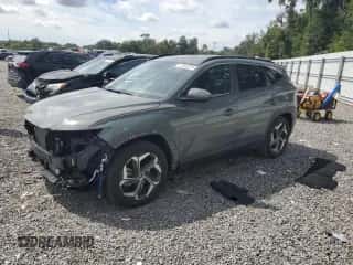 2024 Hyundai Tucson SEL z VIN 5NMJF3DE1RH311248, wystawiony jako Copart lot #81043225 z przebiegiem 10 830 mil mil oraz Szkoda całkowita • Salvage title. Historia ofert i sprzedaży dostępna na DreamBid. Obrazek 1.