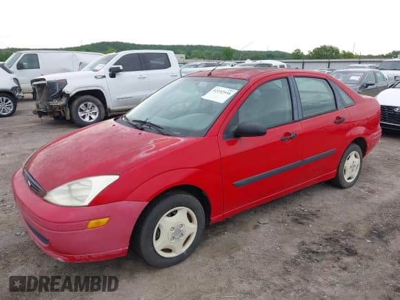 ✅ 2001 Ford Focus LX • VIN: 1FAFP33P81W307002 • Lot: 42192534. Listed on IAAI with 193,593 mi. Free auction sales archive from the USA and detailed vehicle history report at DreamBid. Image 2.