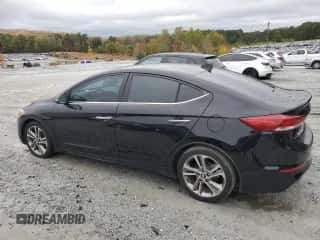 2017 Hyundai Elantra SE z VIN 5NPD84LF7HH054024, wystawiony jako Copart lot #90124995 z przebiegiem 119 109 mil mil oraz Czysty tytuł • Clean title. Historia ofert i sprzedaży dostępna na DreamBid. Obrazek 2.