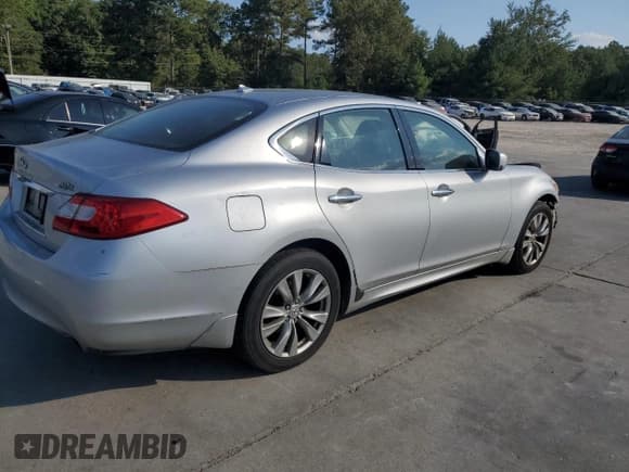 ✅ 2012 Infiniti M • VIN: JN1BY1AR3CM390824 • Lot: 80888765. Listed on Copart with 223,213 mi. Free auction sales archive from the USA and detailed vehicle history report at DreamBid. Image 3.