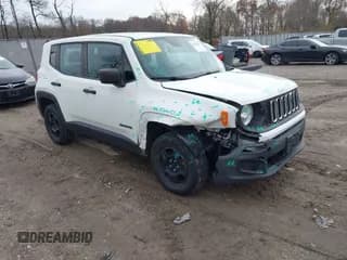 ✅ 2018 Jeep Renegade Sport • VIN: ZACCJBAB0JPH44652 • Lot: 43737897. Wystawiony na IAAI z przebiegiem 86 845 mil. Bezpłatny archiwum sprzedaży aukcyjnych z USA i szczegółowy raport historii pojazdu na DreamBid. Zdjęcie 1.
