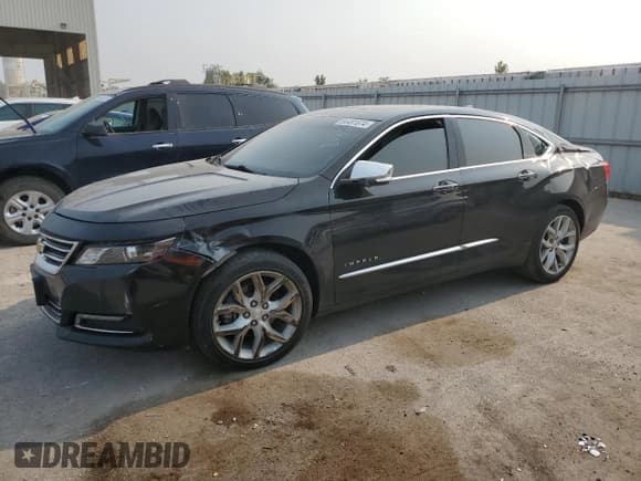 ✅ 2018 Chevrolet Impala Premier • VIN: 2G1125S31J9169687 • Лот: 64491874. Опубликован ранее на Copart с пробегом 104 970 миль. Бесплатный доступ к архиву аукционных продаж из США и подробный отчёт об истории автомобиля на DreamBid. Изображение 1.